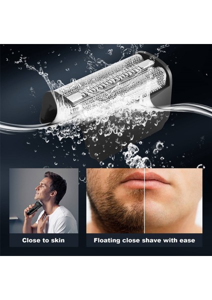 Braun 3 Serisi Smartcontrol 5494 4835 197S 195S 4845 Için Shaver 30B Yedek Folyo Ekran + Bıçak (Yurt Dışından) indirimleri