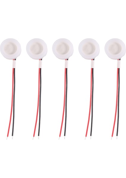 5 Adet 16MM 1.7mhz Ultrasonik Sis Makinesi Dönüştürücü Nemlendirici Parçaları Sprey Başlığı (Yurt Dışından)