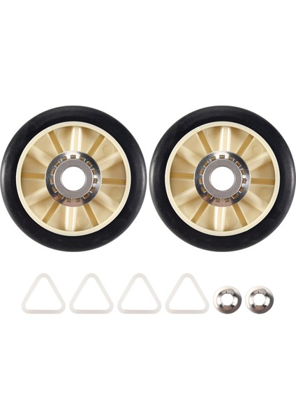 Whirlpool Kenmore Sears Için 2 Adet 349241T Kurutma Makinesi Tambur Silindiri Seti (Yurt Dışından)