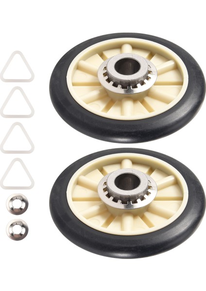 Whirlpool Kenmore Sears Için 2 Adet 349241T Kurutma Makinesi Tambur Silindiri Seti (Yurt Dışından) modelleri