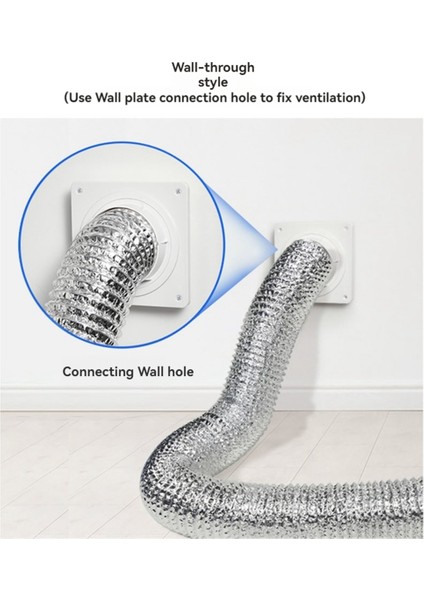 Kurutma Makinesi Havalandırma Duvar Plakası ve Hortumu (4 Inç 8 Ayak), Büküm Kilitli Kurutma Makinesi Havalandırma Bağlantı Kiti, 4 Inç Kurutma Makinesi Kanal Bağlantı Flanşı A (Yurt Dışından) fırsatları