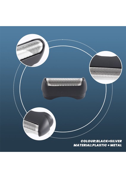 Braun Elektrikli Tıraş Makinesi Başlığı Omentum 11B Serisi 1 110 120 130 140 150 150S-1 130S-1 5684 5685 Bıçak Ağı + Destek (Yurt Dışından) indirimleri