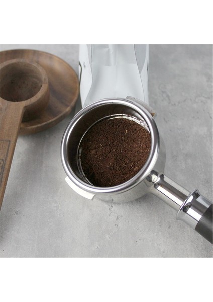 Espresso Kahve Ekstraksiyon Filtre Kahve Tozu Kasesi 58 mm Konik Toz Kaseler Için Dipsiz Basınçlı Sap (Yurt Dışından)