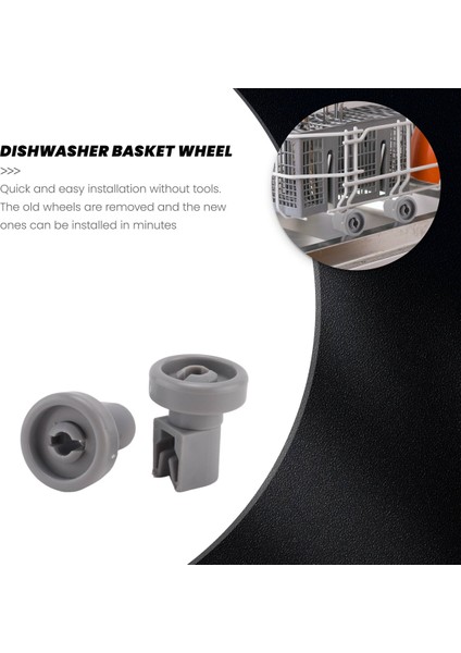 Aeg Favorit Privileg Zanussi Bulaşık Makinesi Setleri Aksesuarları Için 8 Adet Bulaşık Makinesi Sepeti Tekerleği (Yurt Dışından) fiyatları