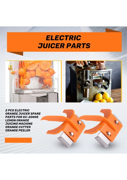 XC-2000E Limon Portakal Sıkma Makinesi Için 2 Adet Elektrikli Portakal Sıkacağı Yedek Parçası Portakal Kesici Portakal Soyucu (Yurt Dışından) indirimleri