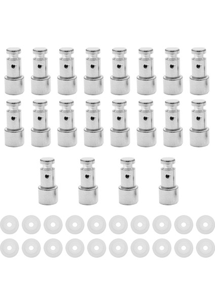 20 Paket Düdüklü Tencere Buhar Valfi, Düdüklü Tencere Xl, YBD60-100, PPC780, PPC770 ve PPC790 Için Evrensel Yedek Şamandıra ve Sızdırmazlık Elemanı (Yurt Dışından)