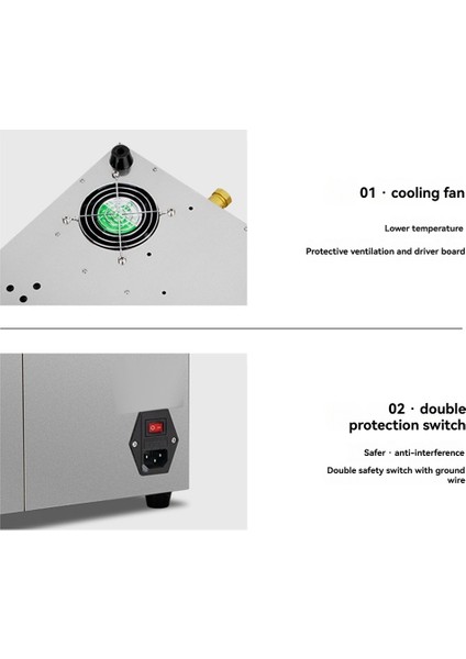 0,8 L Düğmeli Ultrasonik Temizleyici 304 Paslanmaz Çelik Ultrasonik Ingiltere Fişi (Yurt Dışından) modelleri