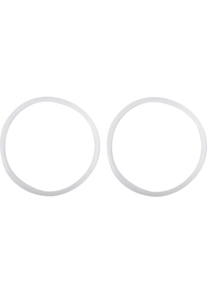 4l Düdüklü Tencere Için 2 Adet Kauçuk Conta Conta Halkası 20CM Iç Çap (Yurt Dışından)