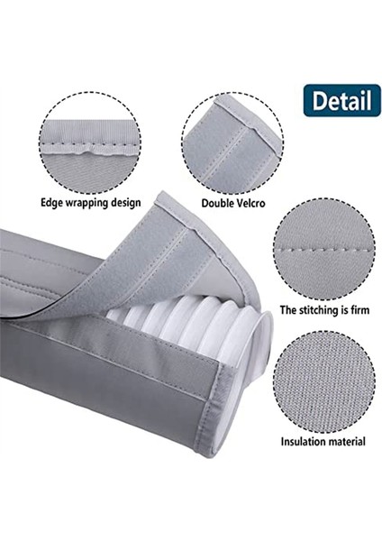 Klima Hortumu Kapağı Sarma - Taşınabilir Klimalar Için 5 Inç ve 5,9 Inç Çaplı Egzoz Hortumları Borusu Için Yalıtımlı Hortum Kapağı (Yurt Dışından) modelleri