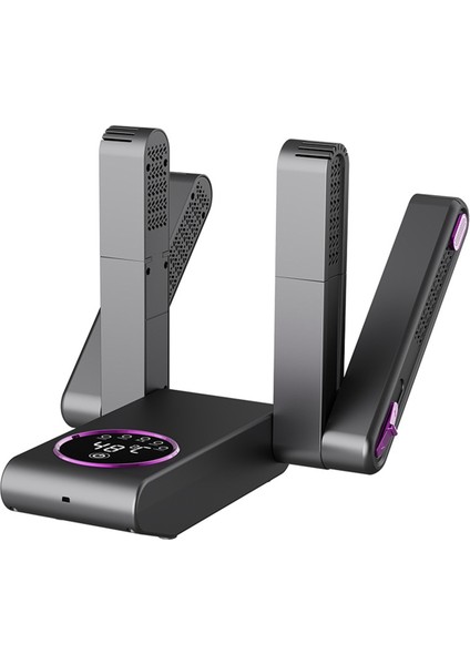 Taşınabilir Elektrikli Ayakkabı ve Bot Kurutucusu 180° Katlanabilir Tasarım Akıllı Ekran Ayakkabı, Eldiven, Şapka, Çorap ve Ab Fişi (Yurt Dışından)