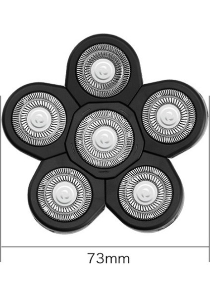 Kel Erkekler Için Yedek Tıraş Makinesi Başlığı, 6 Başlıklı Sakal Kılı Yedek Bıçağı, Kolay Temizlenen Elektrikli Tıraş Makinesi (Yurt Dışından) indirimleri