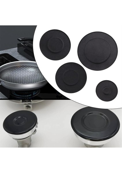 Adet Ocak Gaz Brülör Kapağı 55MM 75MM 100MM Fırın Gazlı Ocak Brülör Taç Alev Kapağı Mutfak Aksesuarları Içbükey (Yurt Dışından) fiyatları