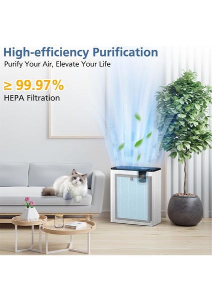 Pomoron MJ005H Hava Temizleyici Için Yedek Filtre, Hepa Filtre (Yurt Dışından) modelleri