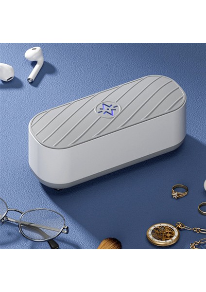 Ultrasonik Mücevher Temizleyici, Tüm Mücevherler, Gözlükler, Saatler, Madeni Paralar ve Tıraş Bıçakları Için Taşınabilir Düşük Gürültülü Ultrasonik Makine (Yurt Dışından)