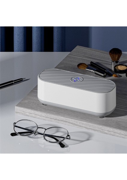 Ultrasonik Mücevher Temizleyici, Tüm Mücevherler, Gözlükler, Saatler, Madeni Paralar ve Tıraş Bıçakları Için Taşınabilir Düşük Gürültülü Ultrasonik Makine (Yurt Dışından) fırsatları