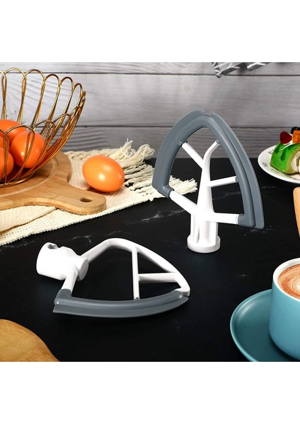 Stand Mikser Aksesuarı Için Esnek Kenarlı Çırpıcı Seti Kitchenaid Için 4,5-5 Qt Kase Kaldırmalı Stand Mikser Ataşmanı Için Mikser Çırpıcı (Yurt Dışından) fırsatları