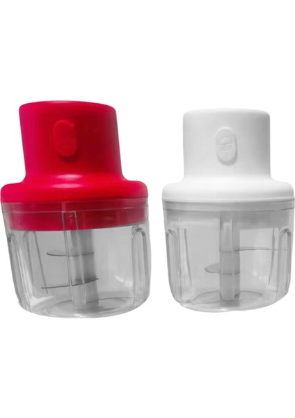 USB Elektrikli Mutfak Blender'ı 250 ml Mikser Taşınabilir Mini Sebze Acılı Kıyma Makinesi Mutfak Aleti Kırmızı (Yurt Dışından) modelleri