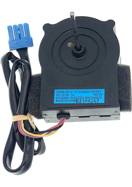 EAU63103207 Kenmore Lg Buzdolabı Fan Motoru Için Buzdolabı Buharlaştırıcı Fan Motoru Montajı DC12V 1A (Yurt Dışından)