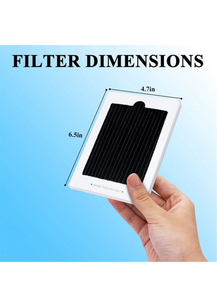 Frigidaire Paultra Pure Air Ultra ve Electrolux Eafcbf Buzdolabı Için 6'lı Buzdolabı Hava Filtresi Değişim Paketi (Yurt Dışından) indirimleri