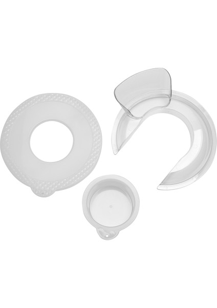 Kitchenaid 4,5-5 Quart Eğimli Başlıklı Stand Mikserler Için Güvenli Dökme Kalkanı ve Mikser Kase Kapakları Mikser Sıçrama Koruyucu Kapakları (Yurt Dışından)