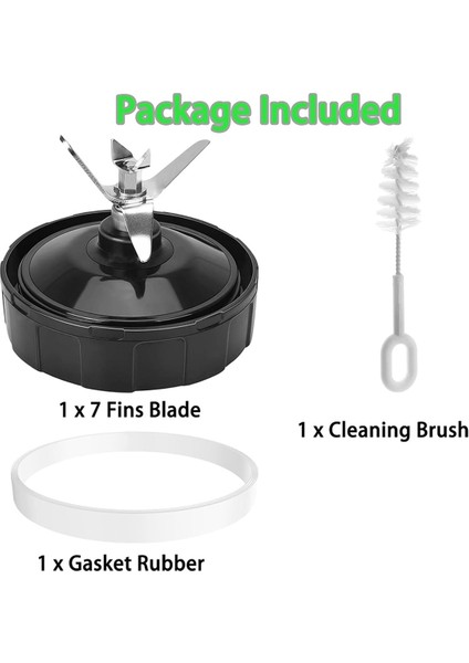 Ninja BN401 BN751 BN801 BL450-30 BL480-30 Için 7 Kanatlı Blender Bıçağı, Ninja Blender Yedek Parçaları Için (Yurt Dışından) fiyatları