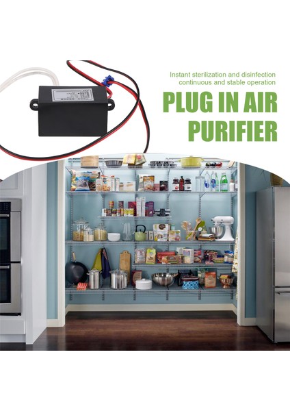 Adet Mini Ozon Jeneratörü Hava Temizleyici DC12V Ev Hava Temizleyici Taşınabilir Ozonizador Ozonatör Ozon Jeneratörü (Yurt Dışından) indirimleri