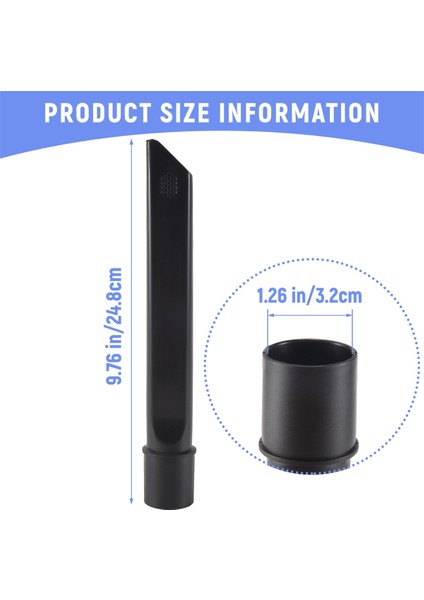 32 mm Düz Emiş Başlığı Nozulu Elektrikli Süpürge Parçaları, Elektrikli Süpürge Fırça Başlığı (Yurt Dışından) indirimleri