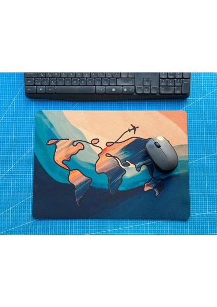 Dünya Haritası Baskılı Mouse Pad (28X40 Cm) fiyatları