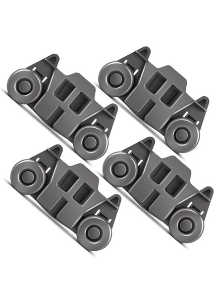 Kitchenaid Whirlpool Maytag Kenmore Bulaşık Rafı Yedek Parçaları Için 4 Adet W10195416 Bulaşık Makinesi Tekerlekleri Alt Rafı (Yurt Dışından) fiyatları