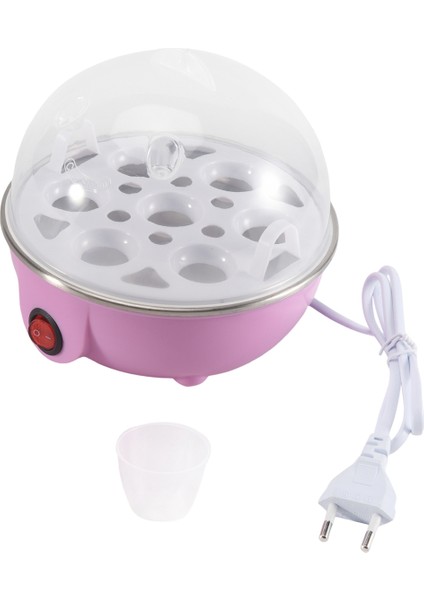 Hızlı Yumurta Pişirici: Haşlanmış Yumurta, Haşlanmış Yumurta, Çırpılmış Yumurta Için 7 Yumurta Kapasiteli Elektrikli Yumurta Pişirici Pembe Ab Fişi (Yurt Dışından) modelleri