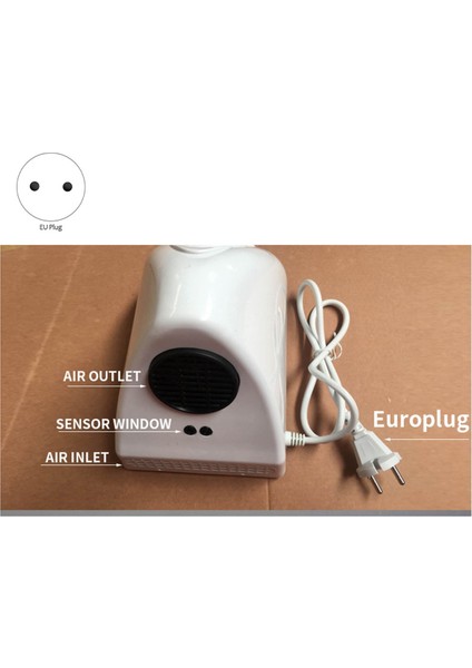 600W Otomatik El Kurutma Makinesi Elektrikli Isıtıcı Rüzgarlı El Kurutma Makinesi Otel Banyo El Kurutma Makinesi Ev Aletleri Ab Fişi (Yurt Dışından) fiyatları