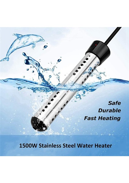 2500W Daldırma Isıtıcı, Havuz Isıtıcısı Otomatik Zamanlayıcı, Güvenli Havuz Isıtma Daldırma Isıtıcı, Ev Seyahatleri Için Mükemmel Ab Fişi (Yurt Dışından) modelleri