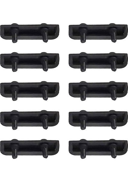 20 Adet Hava Fritözü Kauçuk Uçları Hava Fritözü Izgara Plakası Kauçuk Tamponları Için Yedek Kapak Kapağı Alet Hava Fritözü Tepsi Kauçuk (Yurt Dışından)