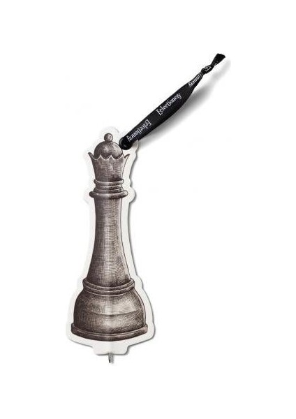 Eclectionery Flat Kalemli Kitap Ayracı - Satranç Vezir