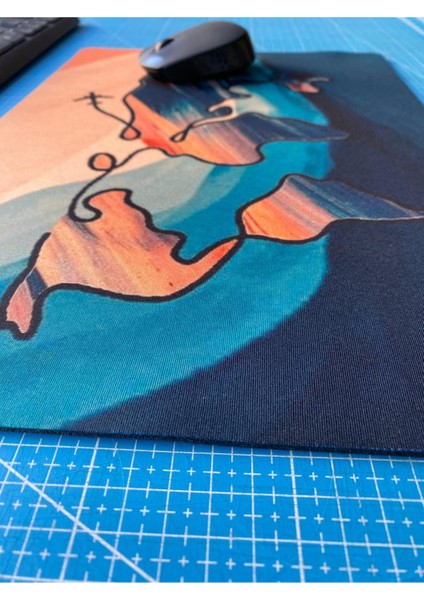 Dünya Haritası Baskılı Mouse Pad (28X40 Cm) fırsatları