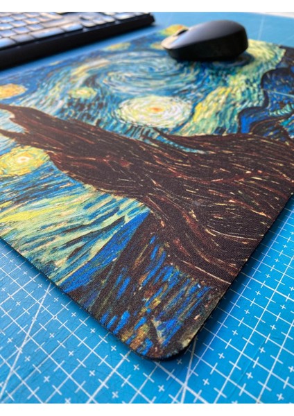Yıldızlı Geceler Baskılı Mouse Pad (28X40 Cm) fiyatları