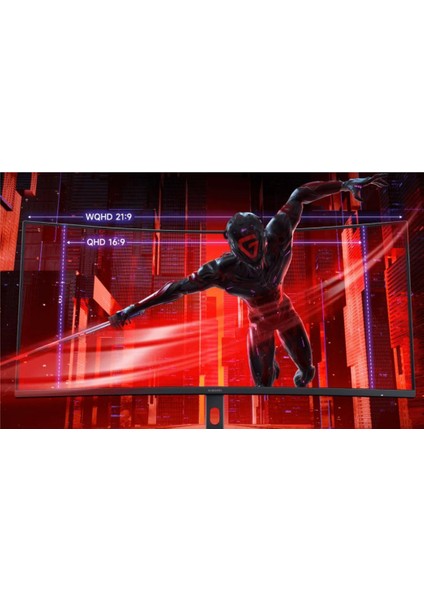 G34WQI 34" 1 Ms Wqhd Curved 180 Hz Oyuncu Monitörü+Dısplayport Kablo Hediye indirimleri