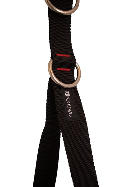 3 Kademeli Ayarlanabilir Cable Cross Elciği (1 Çift) - Kahverengi Tutacaklı Siyah Fitness Ağırlık Çekiş / Reform Egzersiz Aparatı 44CM fırsatları