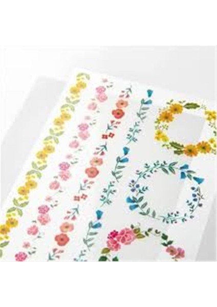 Sticker Transfer Motif Wreath Pattern fiyatları