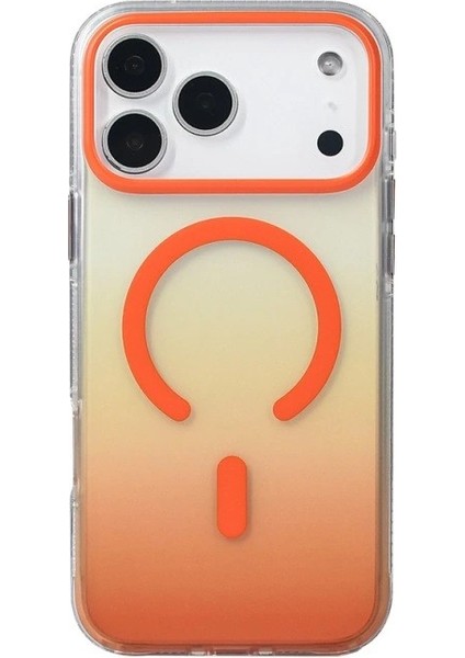 iPhone 17 Pro Max Grace Renk Geçişli Premium Koruyucu Kılıf Magsafeli