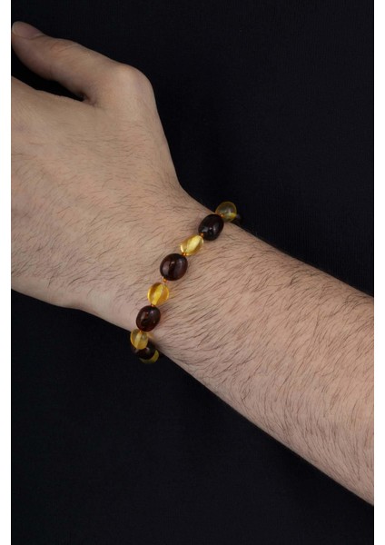 Çift Renk Orjinal Yetişkin Kehribar Bileklik modelleri