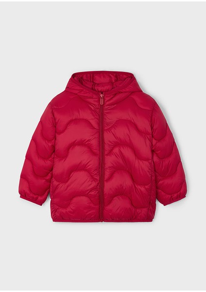 4443-47 Kız Çocuk Kırmızı Yumuşak Mont fiyatları