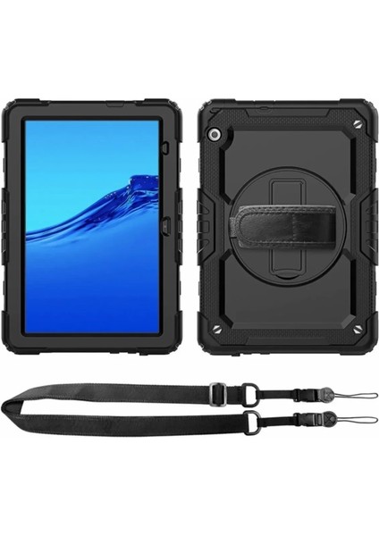 Resveq Newface Lenovo Tab M10 TB311FU Kılıf Amazing Tablet Kapak - Siyah fiyatları