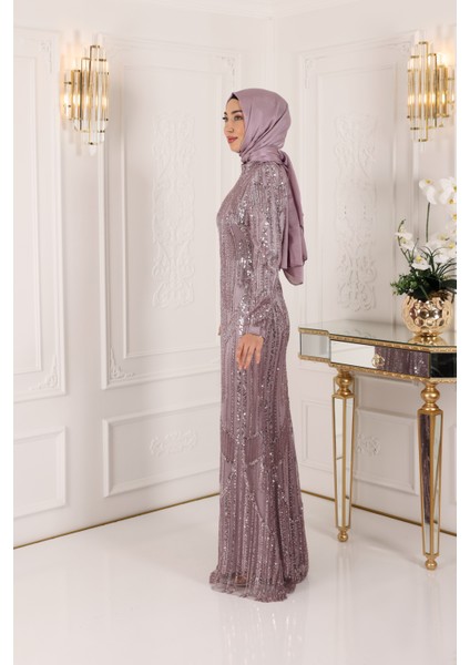 Payetli Balık Abiye 04 modelleri