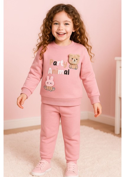 Sevimli Hayvan Figürlü Alt Üst Takım