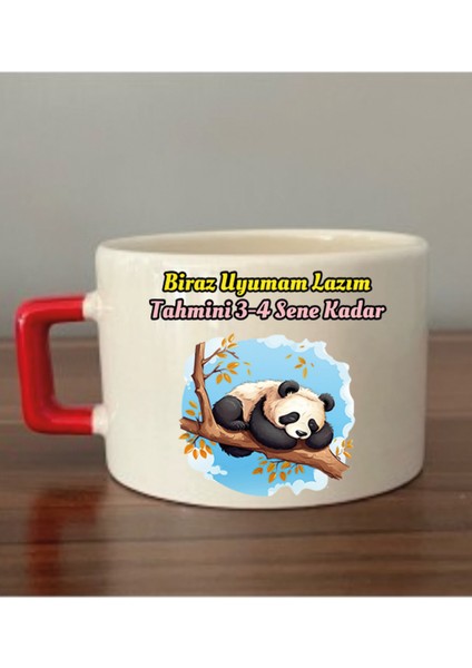 Biraz Uyumam Lazım Tahmini 3-4 Sene Kadar Fincan Kupa Bardak - Seramik Çay, Kahve Hediyelik Bardağı