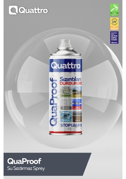Quattro QuaProof Su Sızdırmaz Sprey