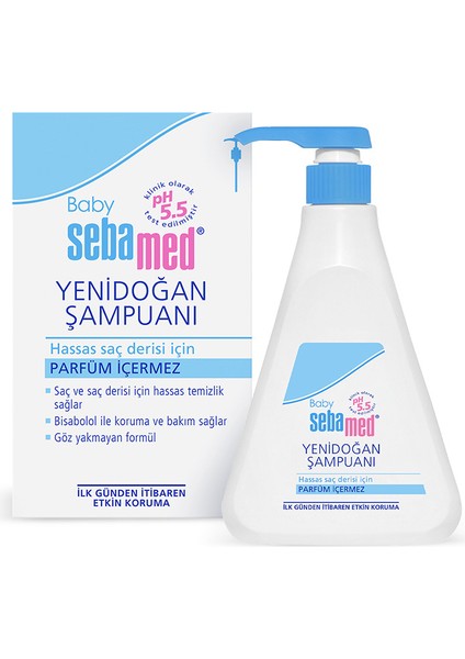 Sebamed Baby Yenidoğan Bebek Şampuanı 500ML