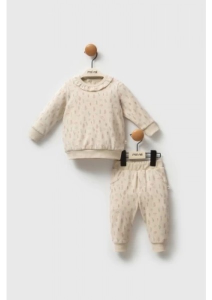 Moi Noi Kokina Ikili Takım MNB5335 Bej