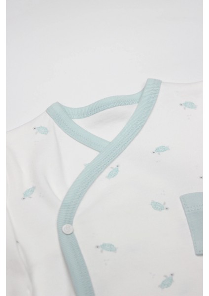 Bistyle 3lü Zıbın Takım Hello World 13105 Mint fiyatları